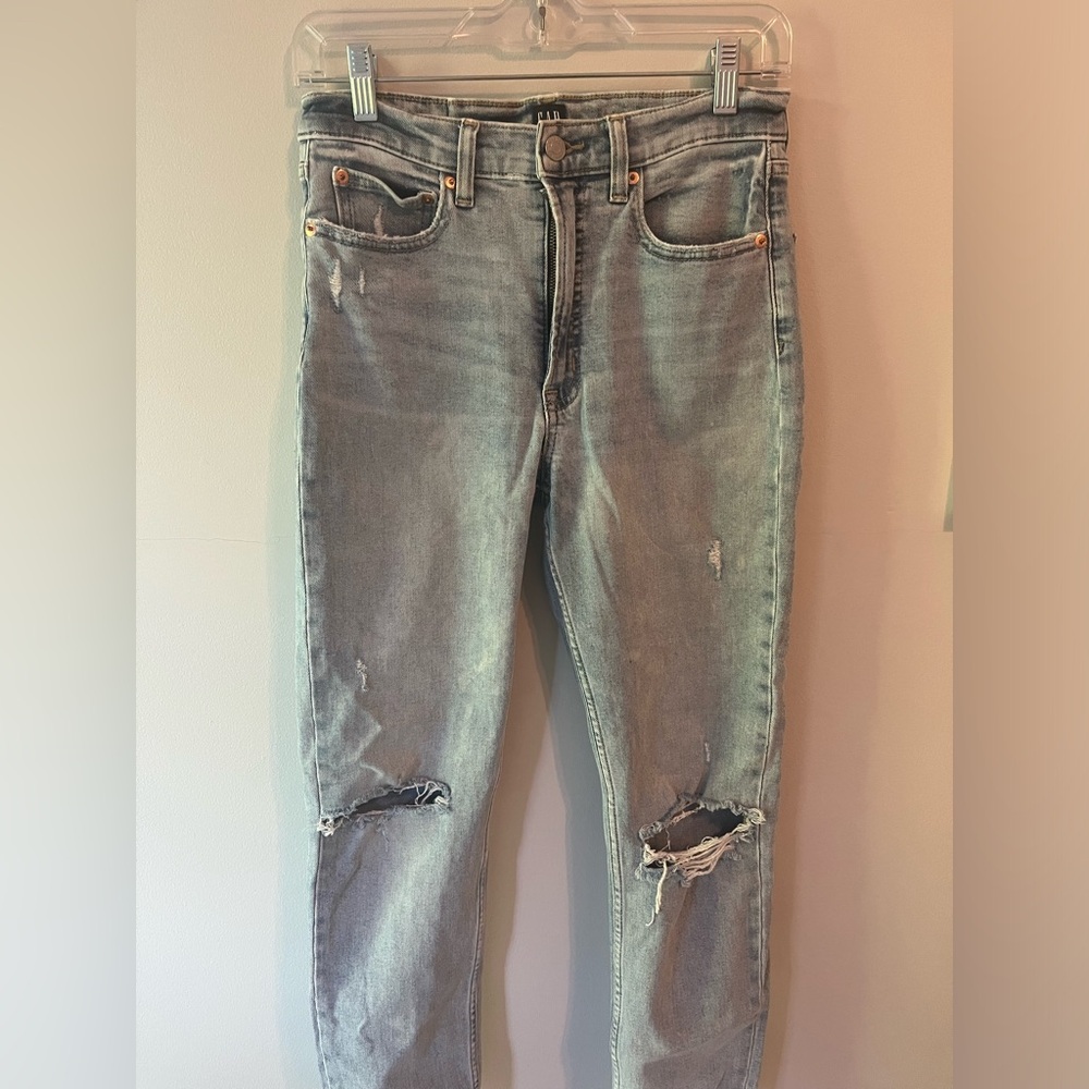 Gap Cigarette Jeans Light Wash